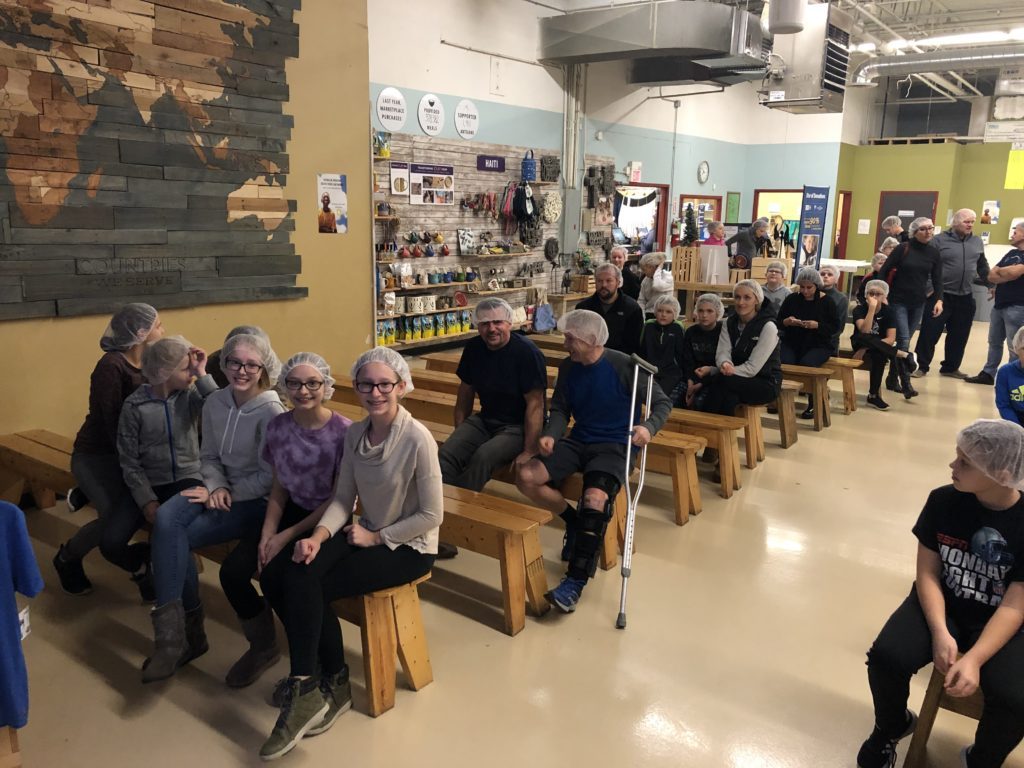 Ministranci w Feed My Starving Children