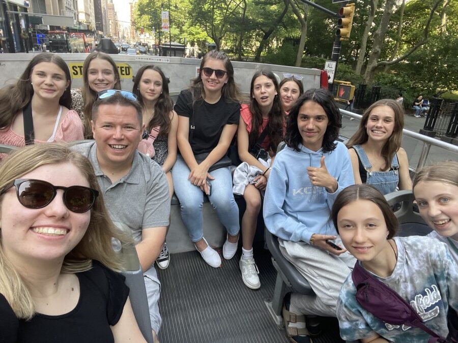 Wyjazd scholi młodzieżowej do NY