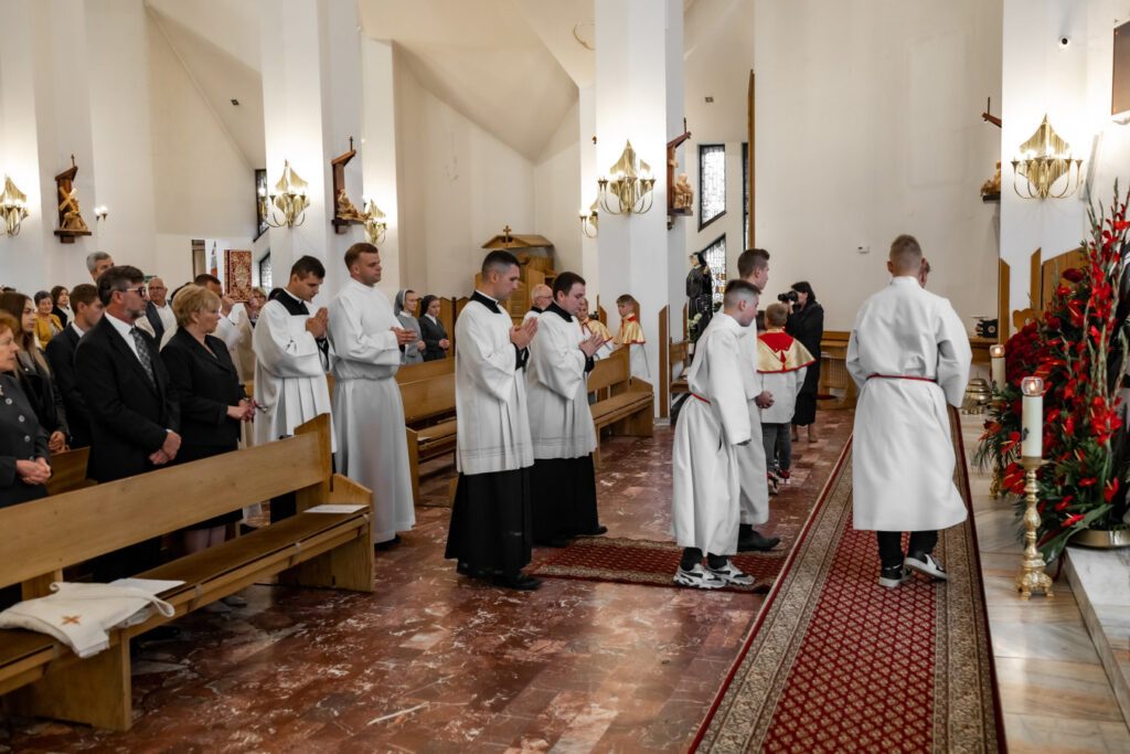 Święcenia Diakonatu kl. Mateusza w Polsce